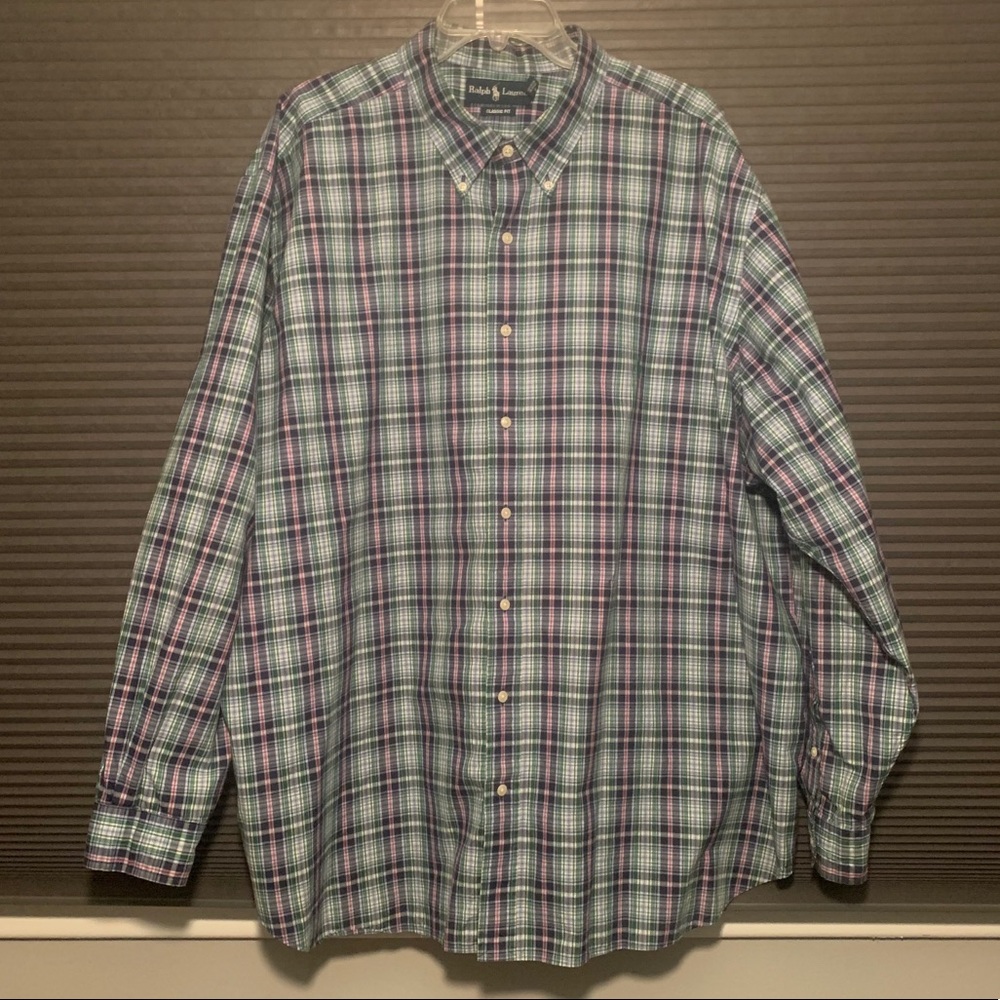 Long sleeve Ralph Lauren button down shirt